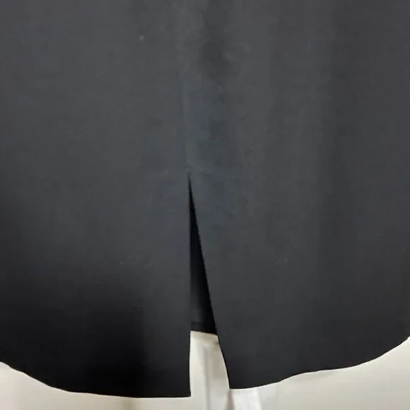 Black Halo Jackie ) Black Sheath Dress Career Lined Size S - Picture 6 of 8